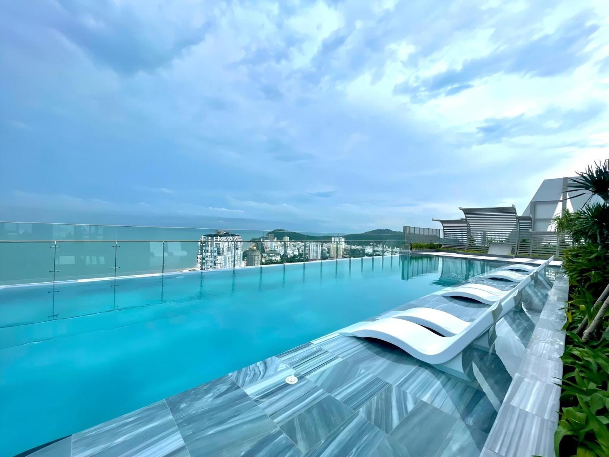 The Song Vung Tau Apartment Homestay Can Ho Bien Esterno foto
