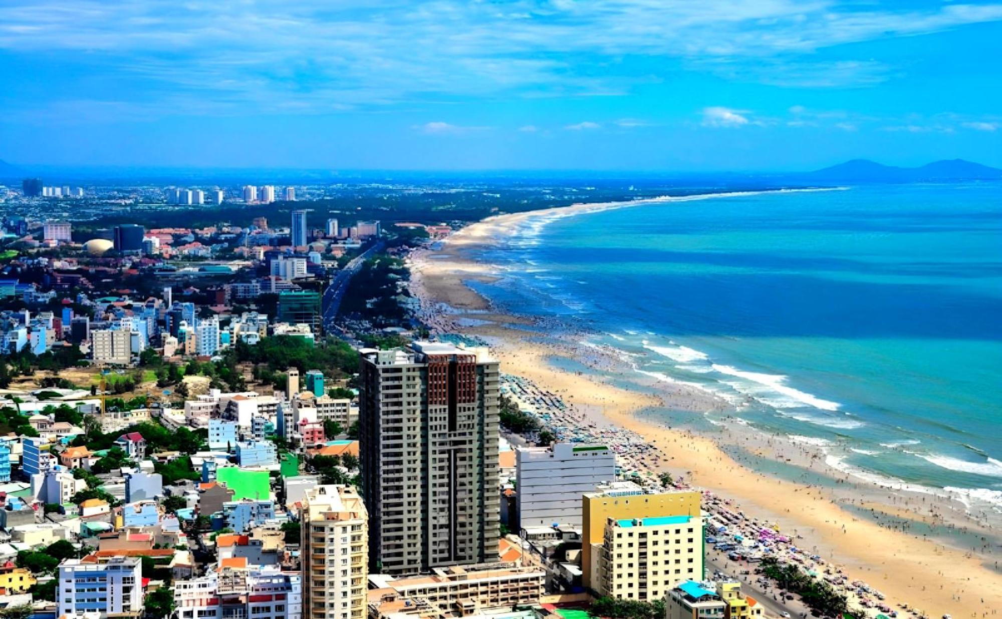 The Song Vung Tau Apartment Homestay Can Ho Bien Esterno foto