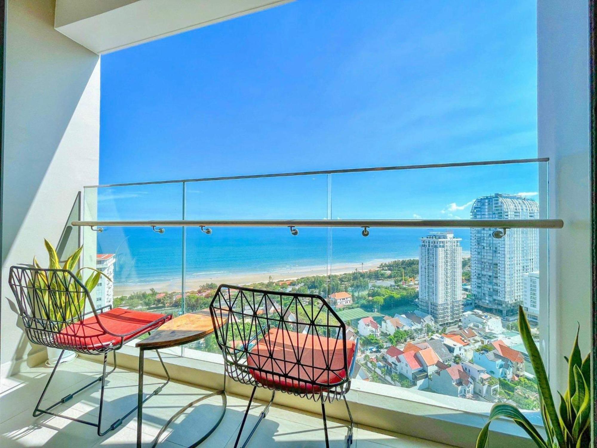 The Song Vung Tau Apartment Homestay Can Ho Bien Esterno foto